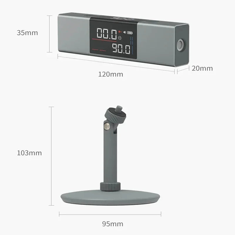 Laser Protractor Alignment Meter