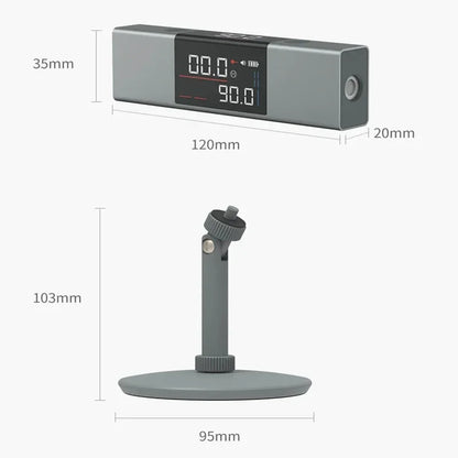 Laser Protractor Alignment Meter
