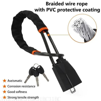 Universal Steering Wheel Lock Belt